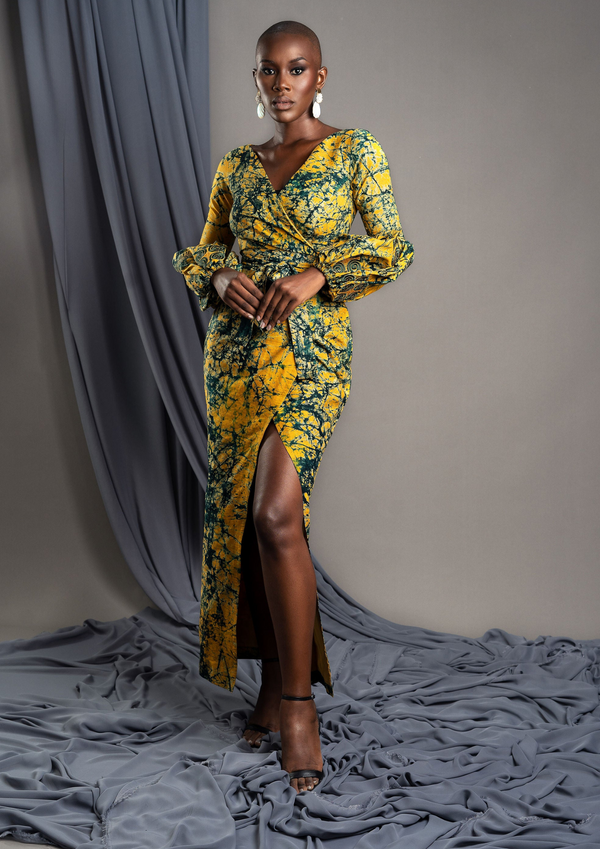 Oforiwaa Wrap Dress Aya Morrison