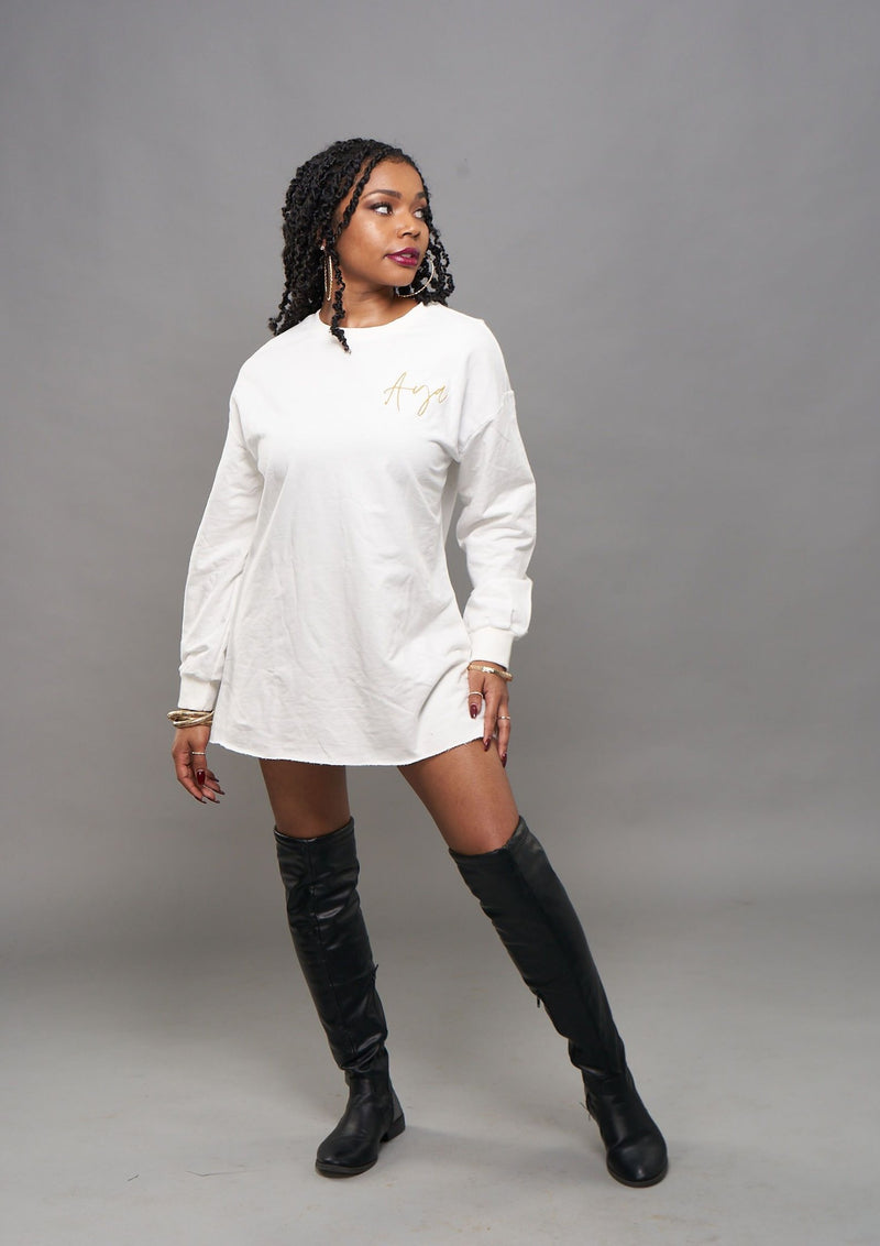 Adele Sweatshirt Dress ayamorrison