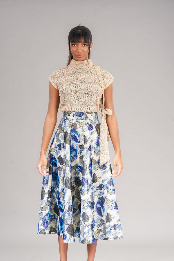 Afriyie Classic Circle Midi Skirt w/ Pockets ayamorrison