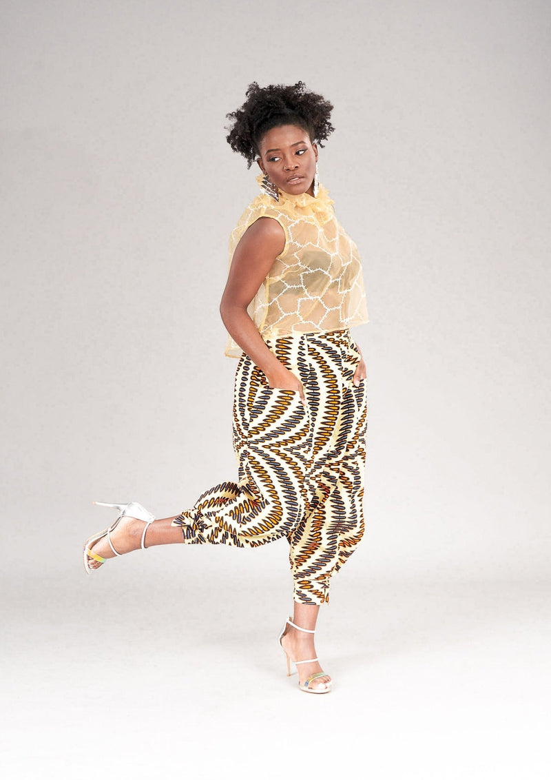 Akasi Rusched Neck Blouse ayamorrison