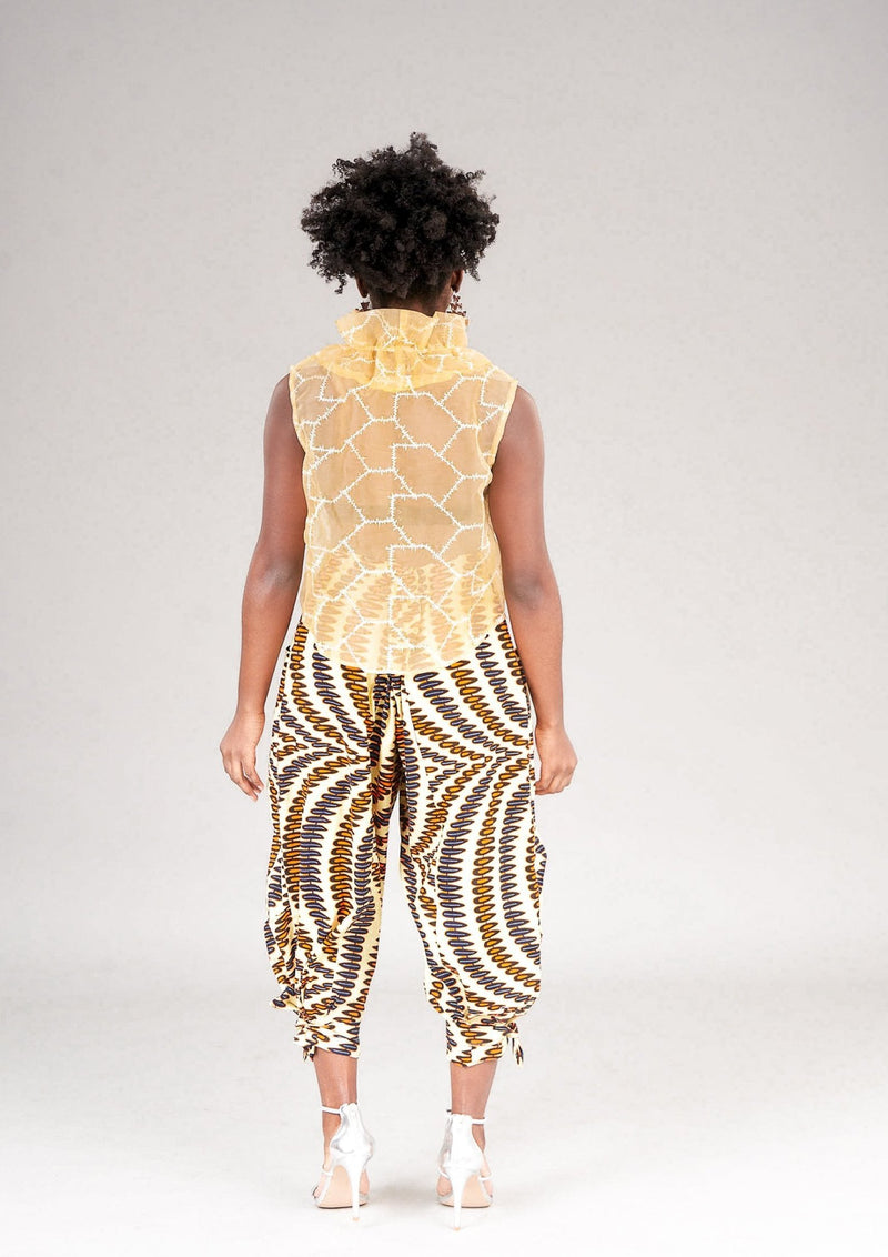 Akasi Rusched Neck Blouse ayamorrison