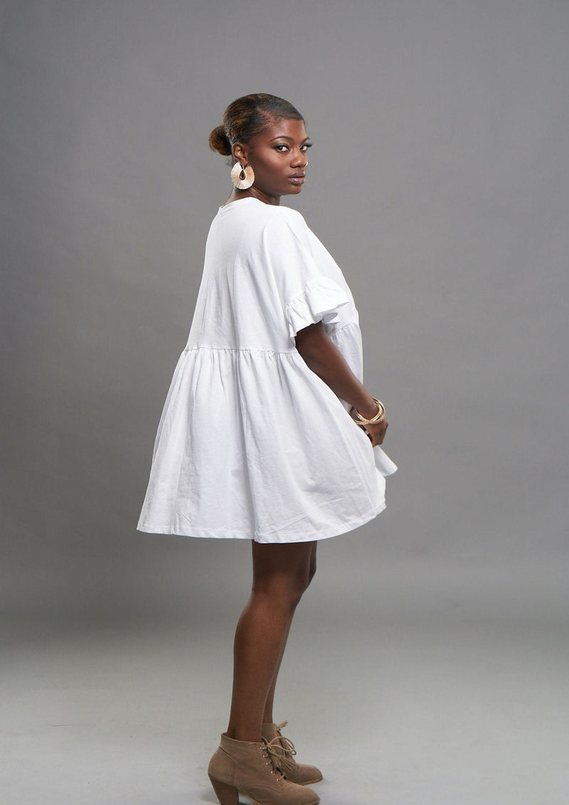 Coco Flirty Frill Dress ayamorrison