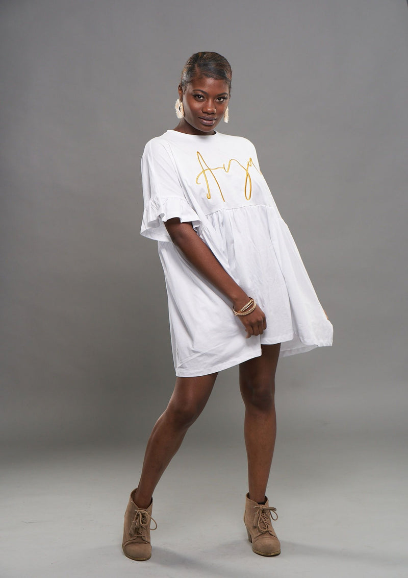 Coco Flirty Frill Dress ayamorrison