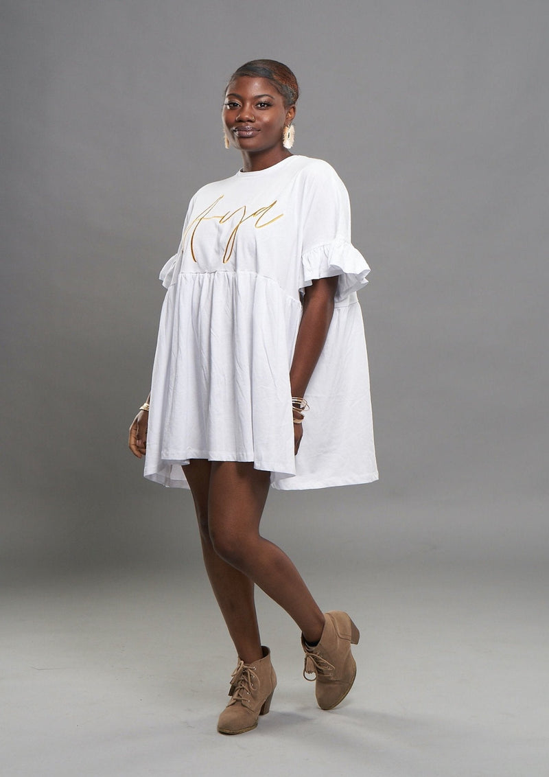 Coco Flirty Frill Dress ayamorrison