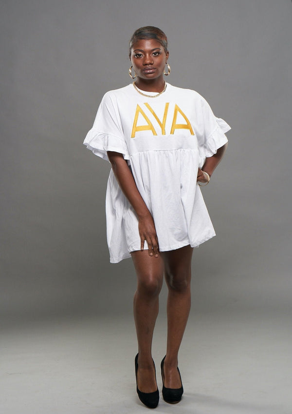 Coco Flirty Frill (bold) Dress ayamorrison