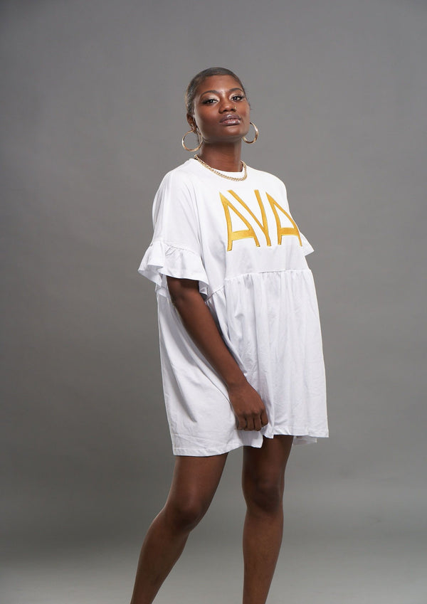 Coco Flirty Frill (bold) Dress ayamorrison