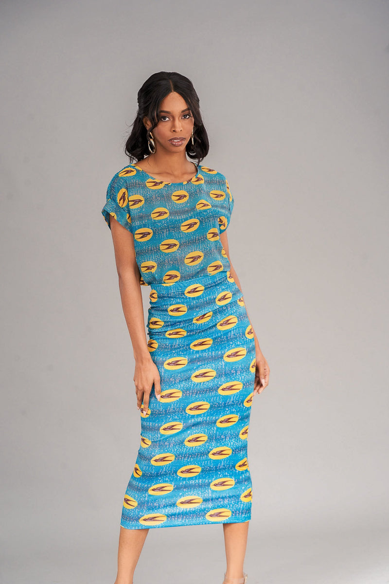 Esi Midi Bodycon Skirt ayamorrison