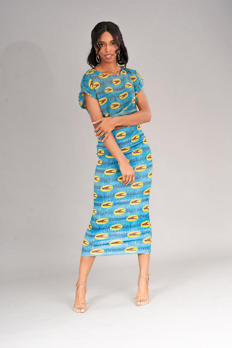 Esi Midi Bodycon Skirt ayamorrison