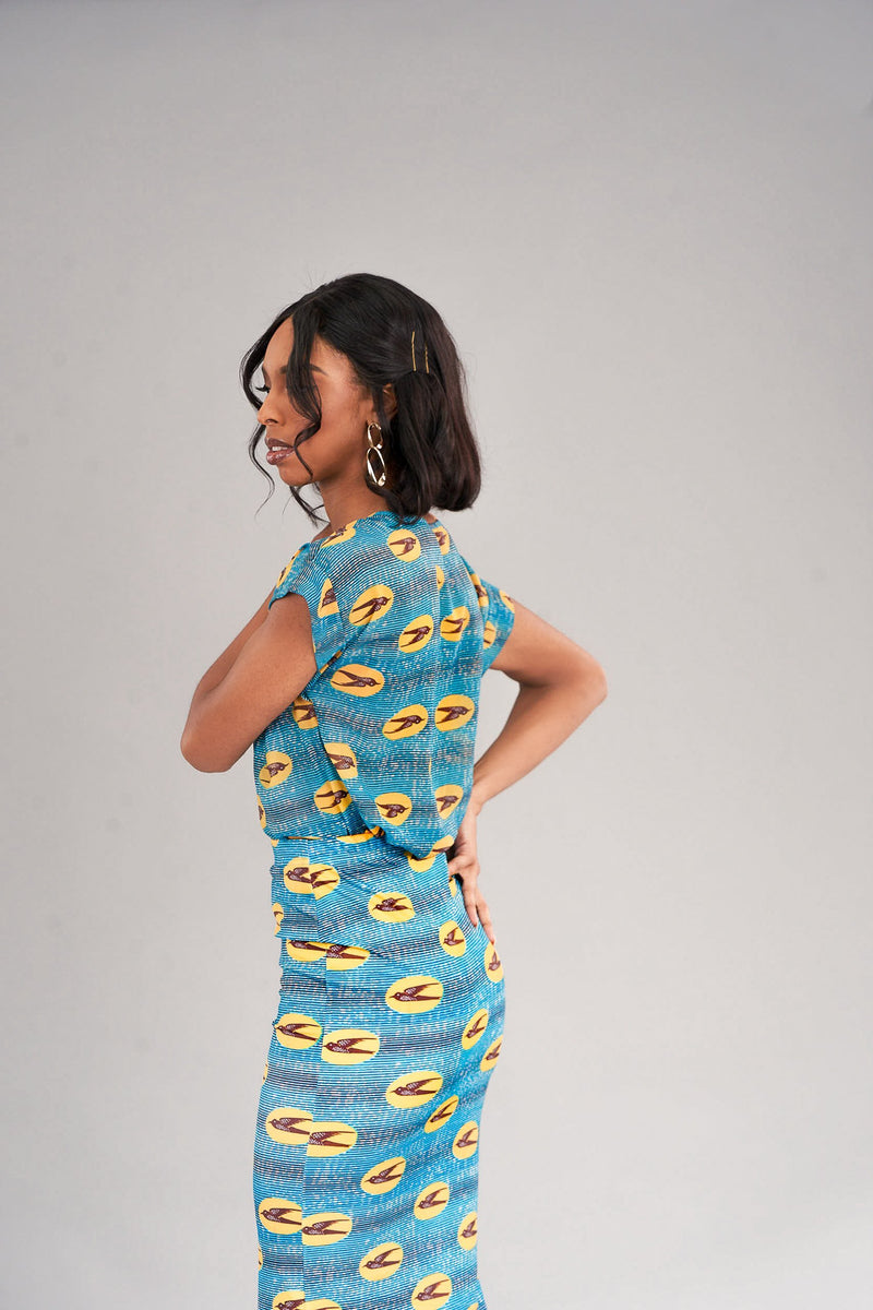Esi Recycled Chiffon Blouse ayamorrison