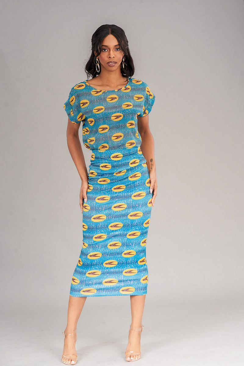 Esi Recycled Chiffon Blouse ayamorrison