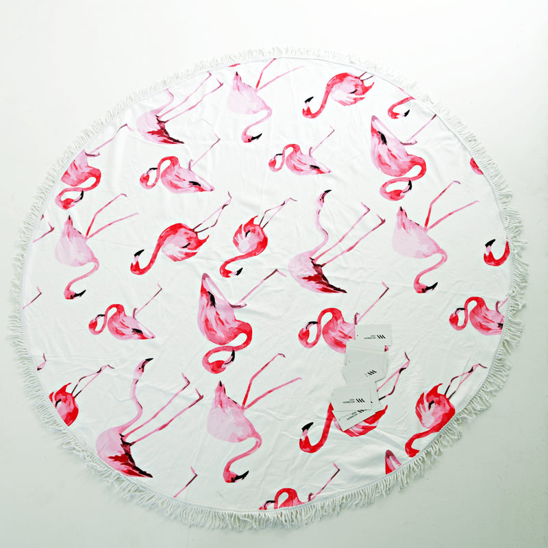 Flamingo BEACH TOWEL shopayamorrison