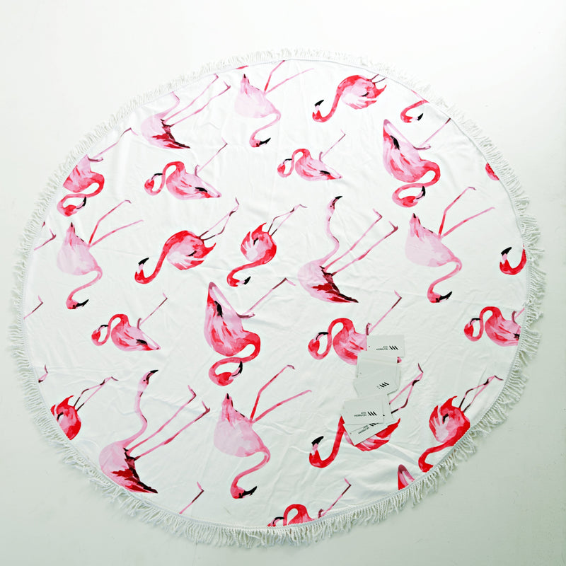 Flamingo BEACH TOWEL shopayamorrison