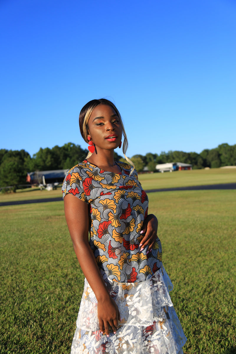 Maraji Chiffon Blouse