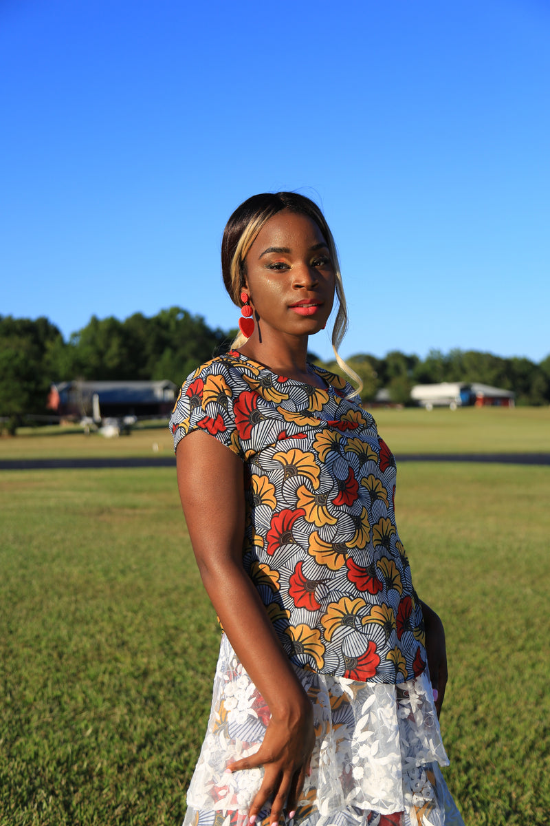 Maraji Chiffon Blouse