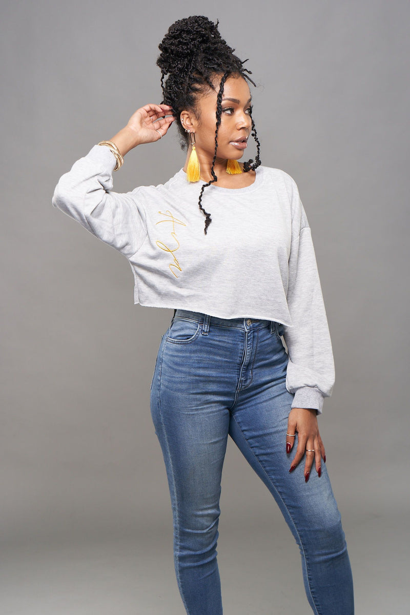Layla Crop Sweatshirt ayamorrison
