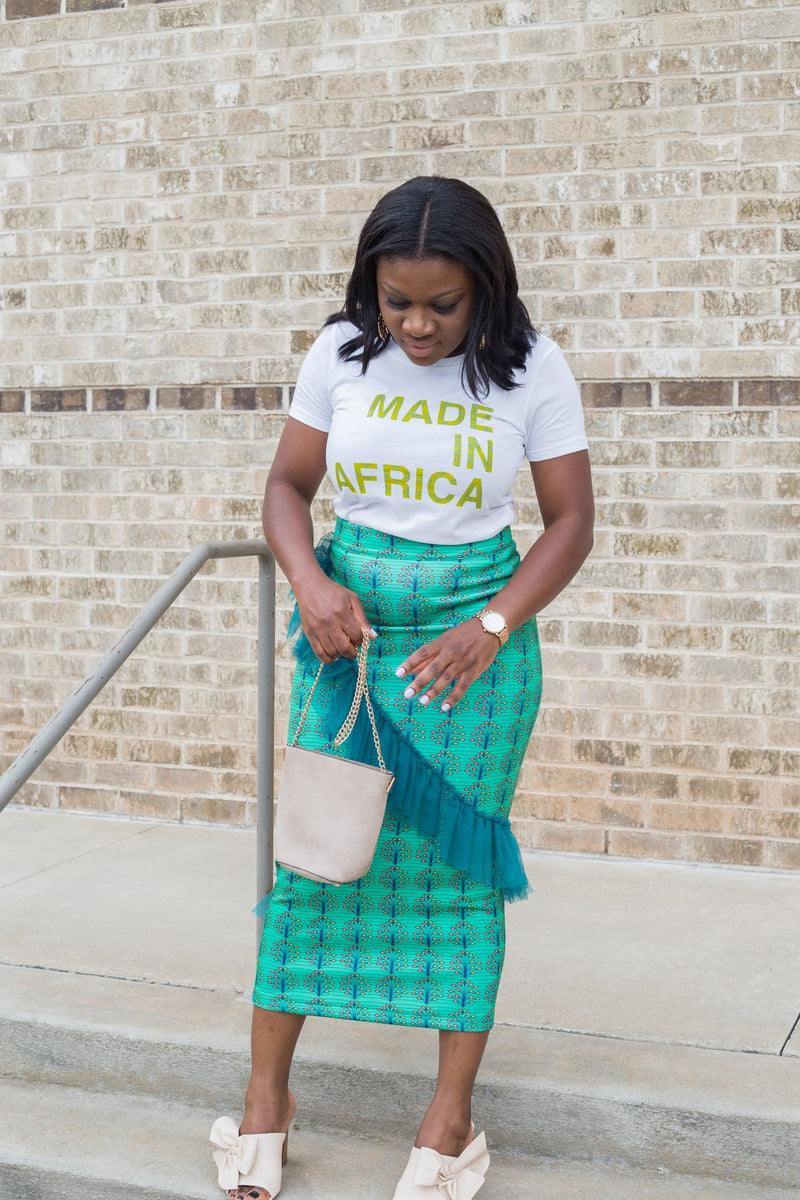 'MADE IN AFRICA' Tee Shirt ayamorrison