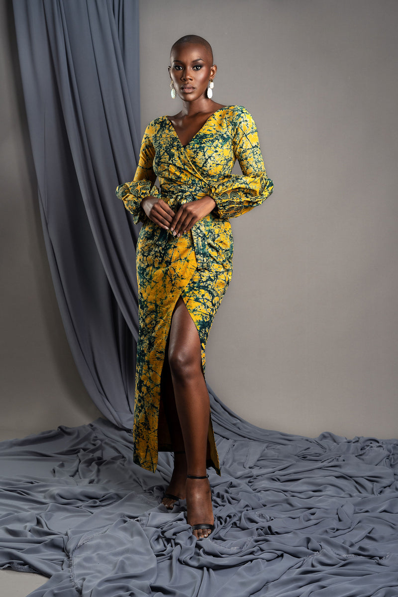 Oforiwaa Wrap Dress