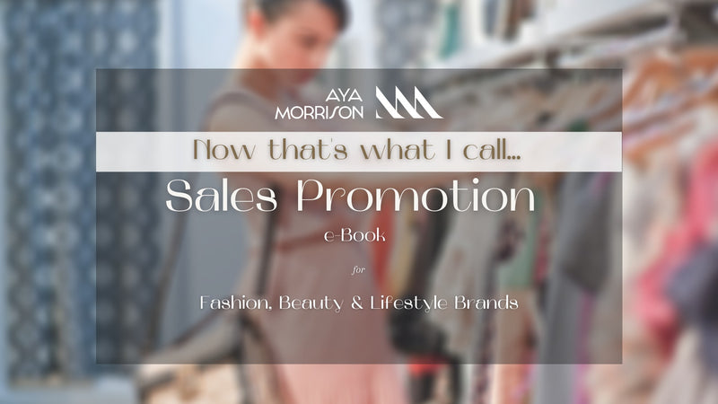SALES PROMOTION E-BOOK (NOW THATS WHAT I CALL series) shopayamorrison